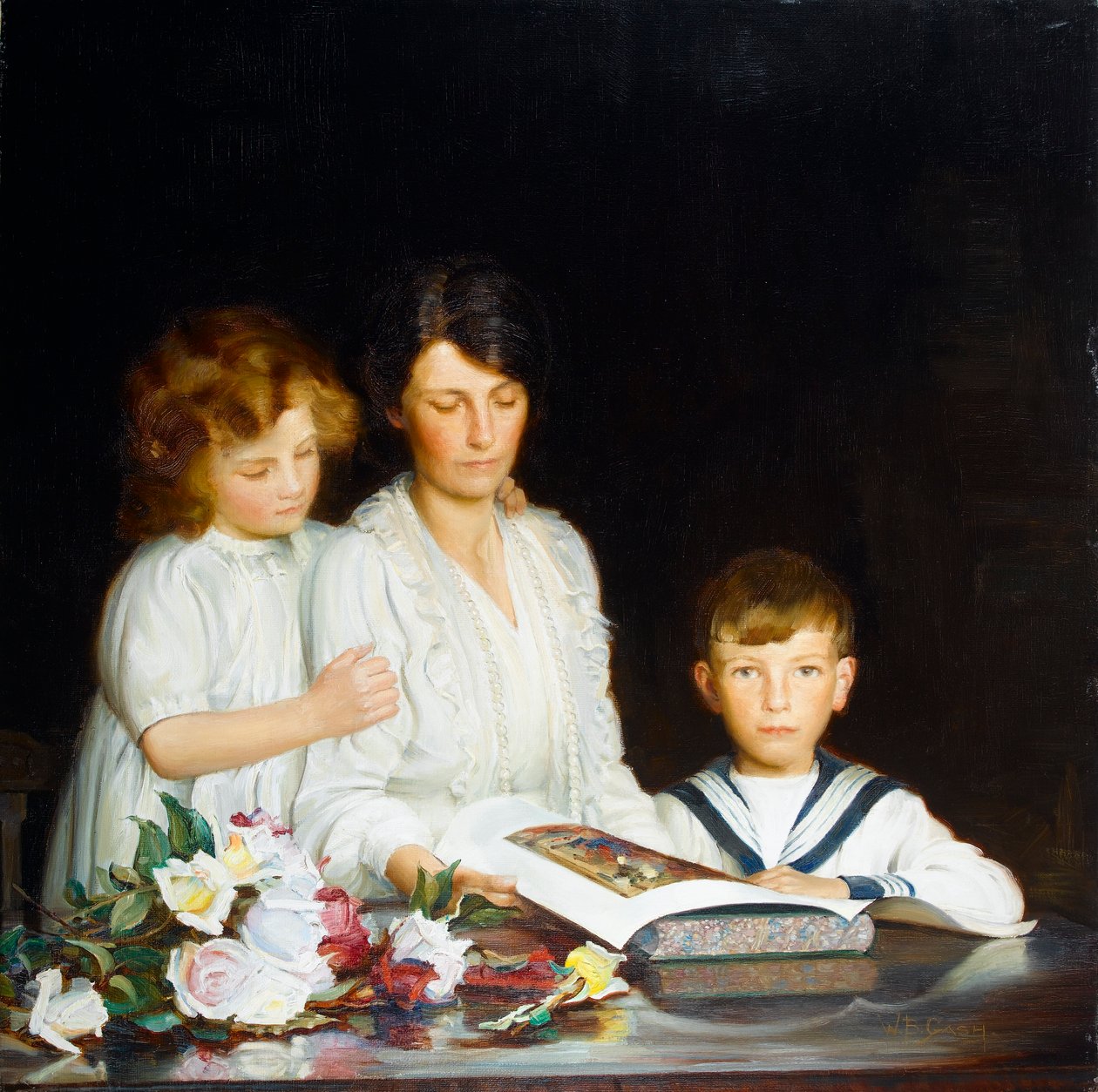 Perhekuva, 1919 tekijältä Walter Bonner Gash