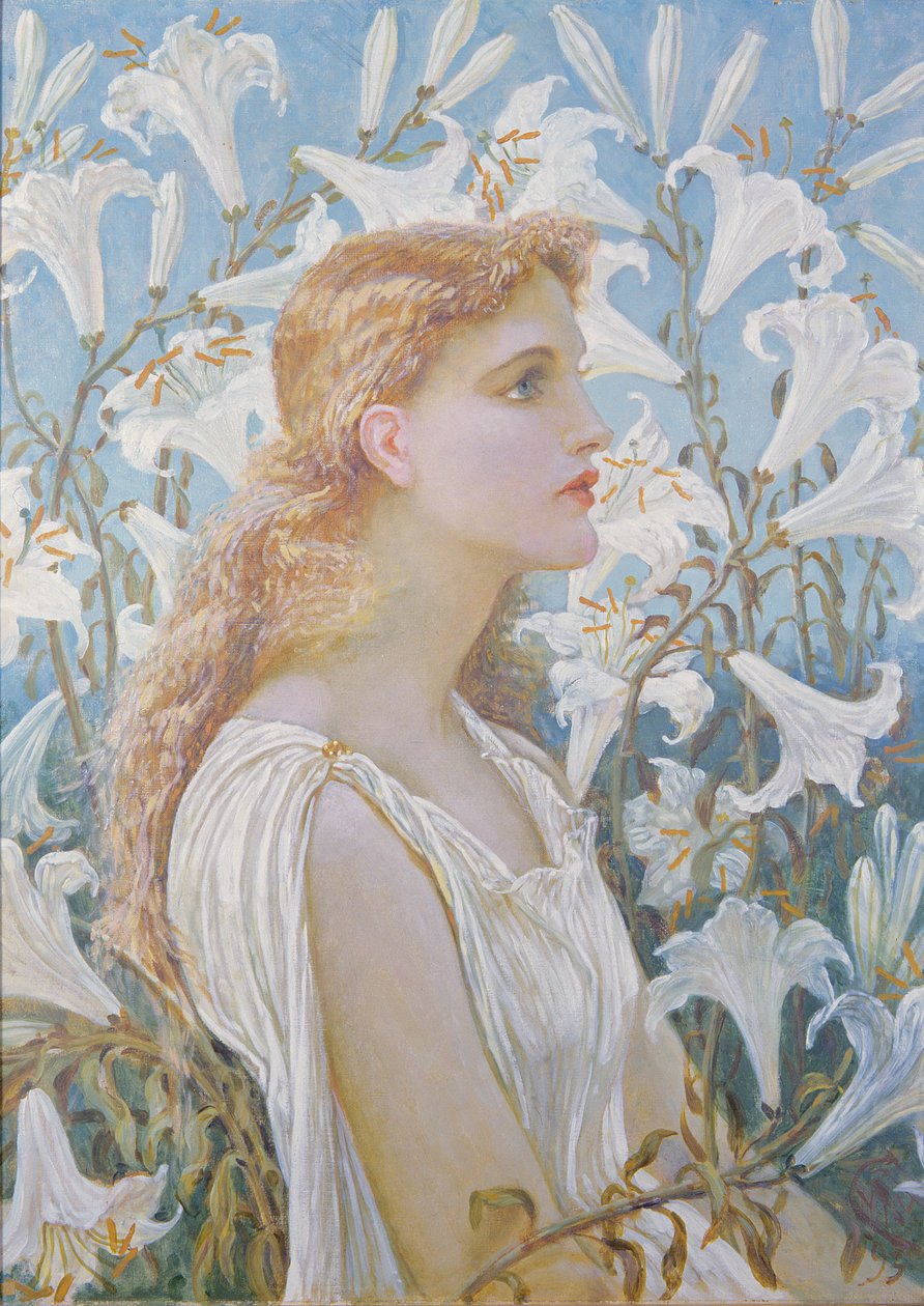 Liljat, 1893 tekijältä Walter Crane