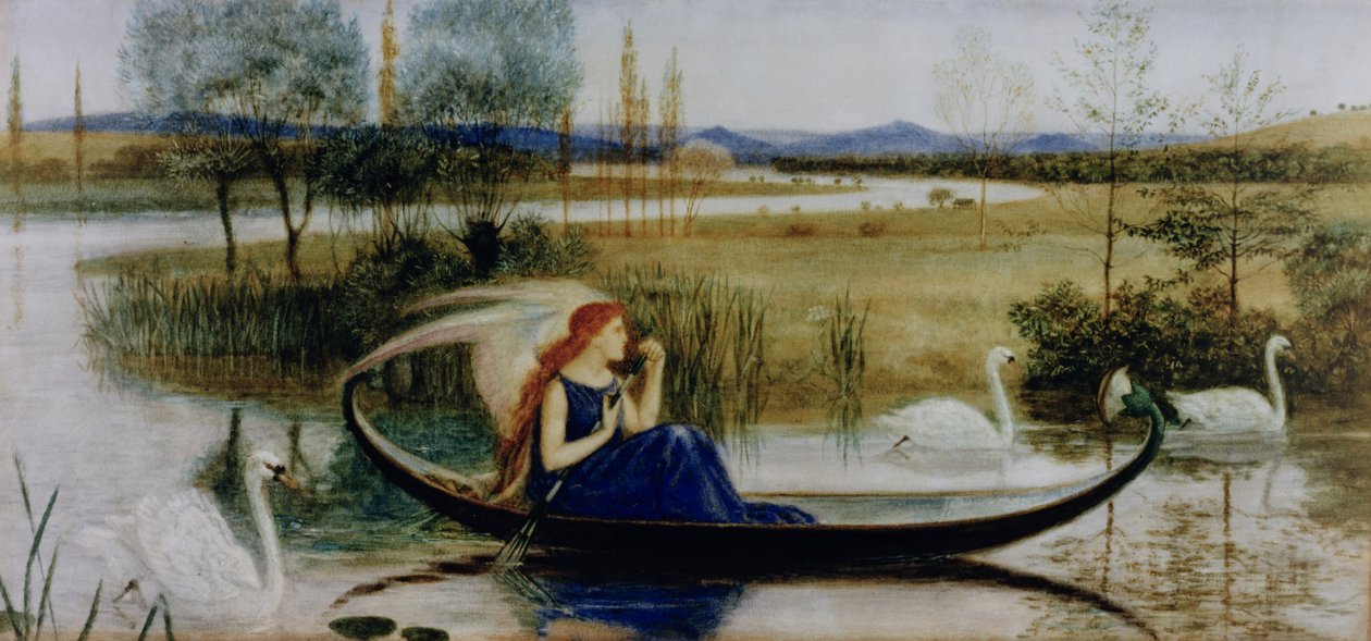 Minun sieluni on lumottu vene tekijältä Walter Crane