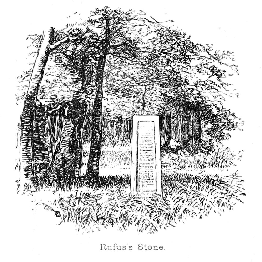 Rufus -kivi tekijältä Walter Crane