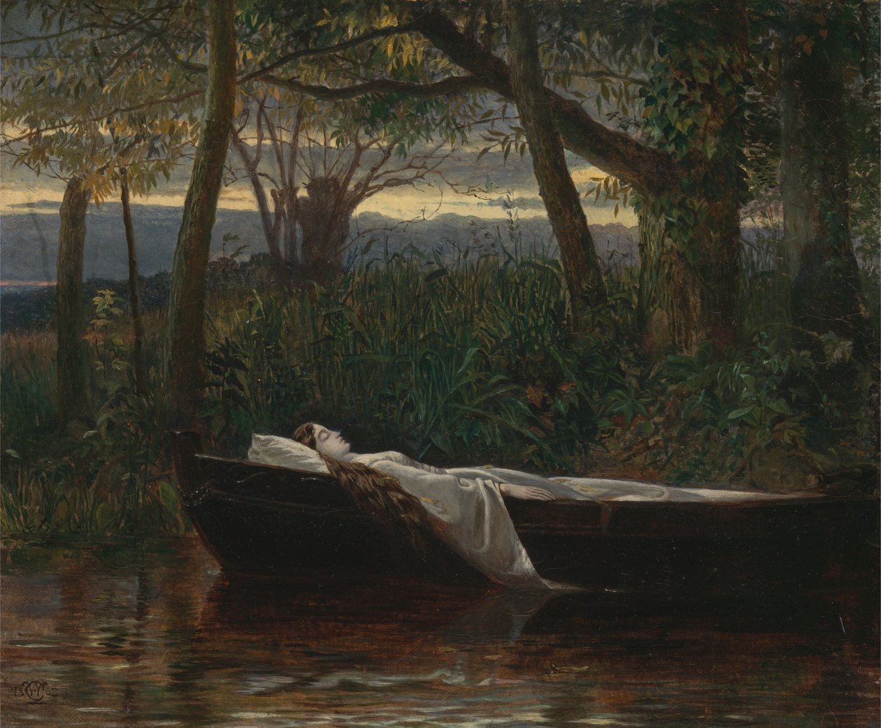 Shalottin rouva tekijältä Walter Crane