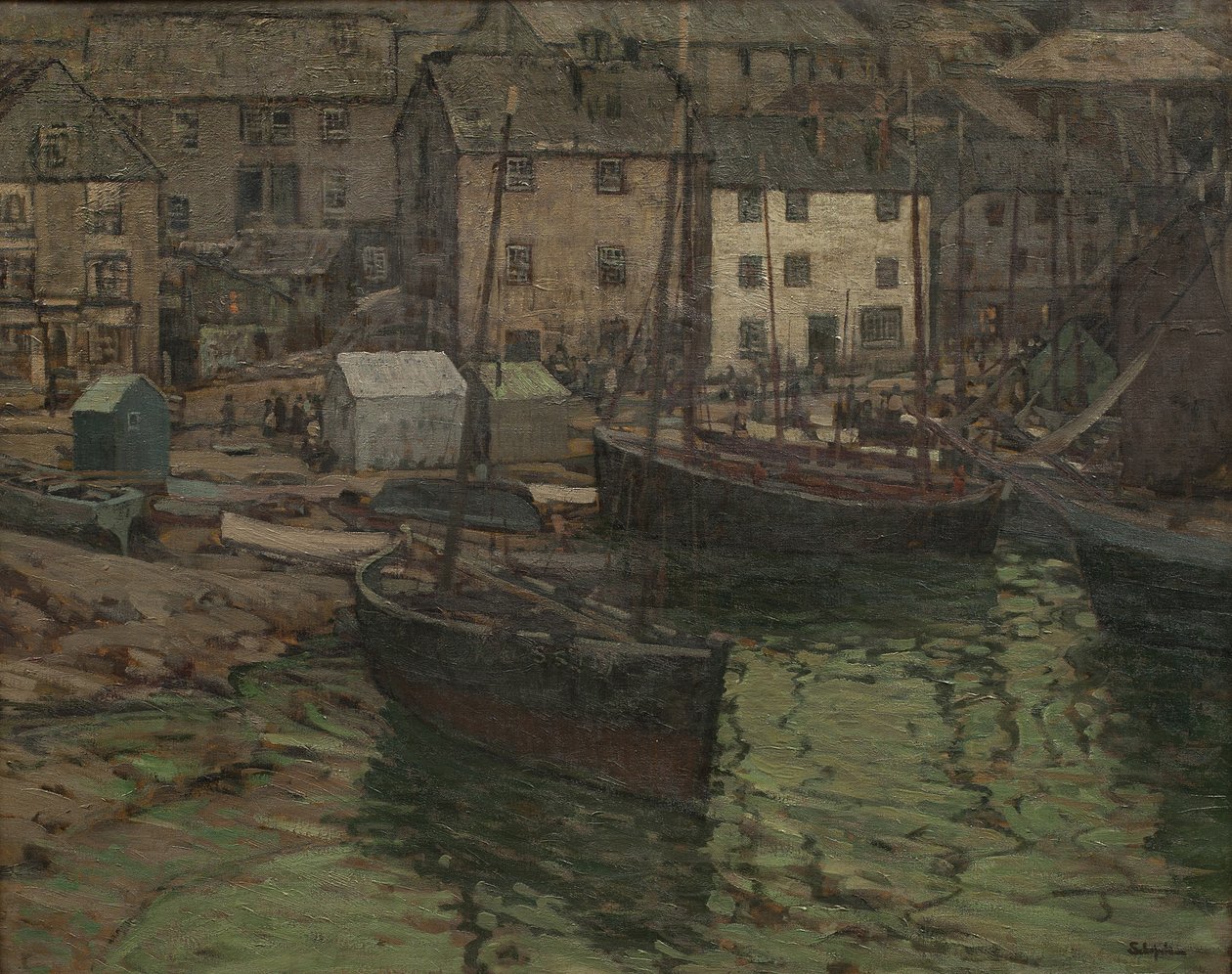 Evening Along Shore, St. Ives tekijältä Walter Elmer Schofield