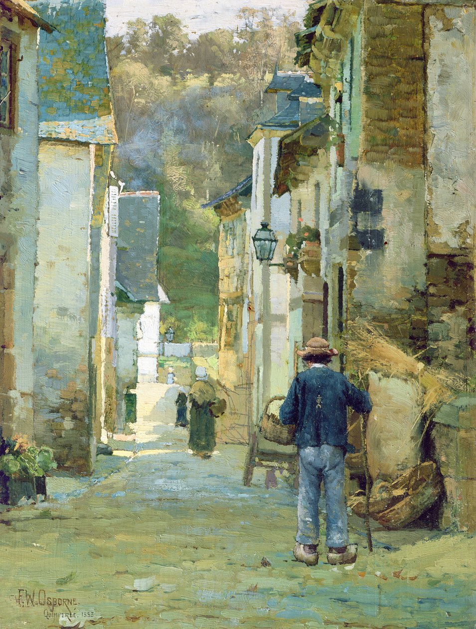 Quimperle, 1883 tekijältä Walter Frederick Osborne