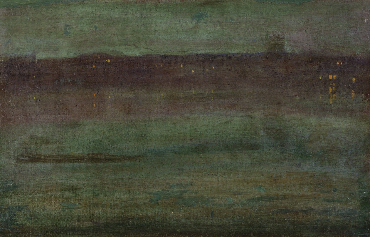Nocturne, Battersea Reach tekijältä Walter Greaves