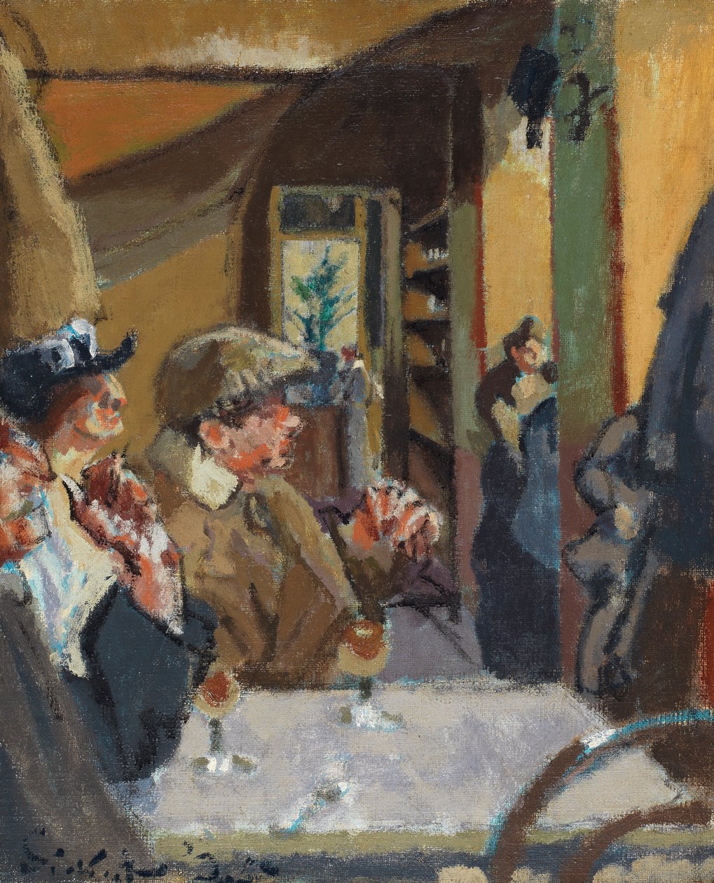 Chez Vernet, 1925 tekijältä Walter Richard Sickert
