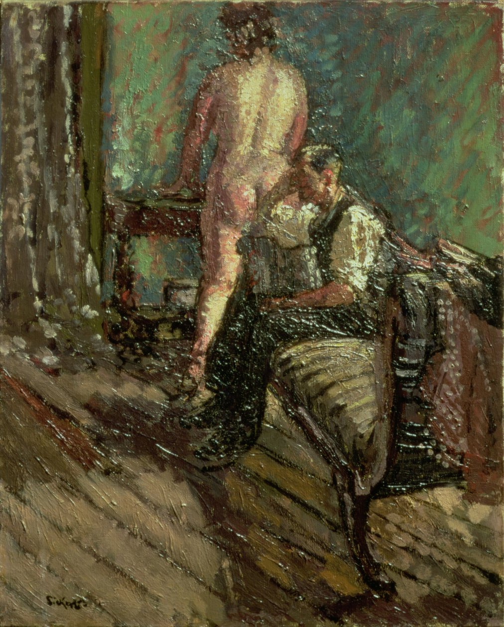 Huonekalut ja erilaiset esineet 1100- ja 1300-luvuilta tekijältä Walter Richard Sickert