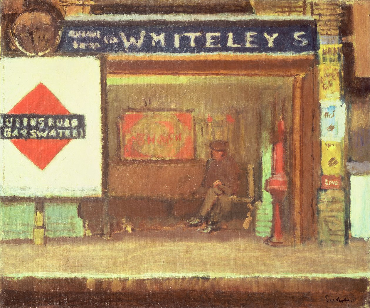 Huonekalut ja erilaiset esineet 1100- ja 1300-luvuilta tekijältä Walter Richard Sickert