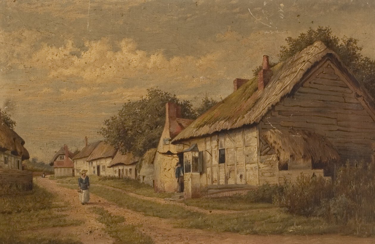 Gloucestershire Lane, 1800-luvun loppu tekijältä Walter Scott