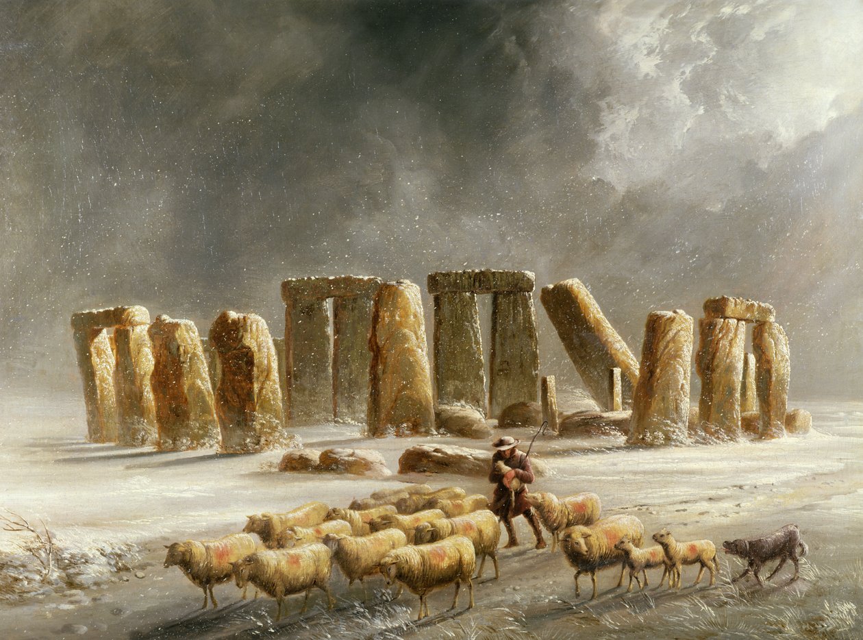 Stonehenge talvella tekijältä Walter Williams