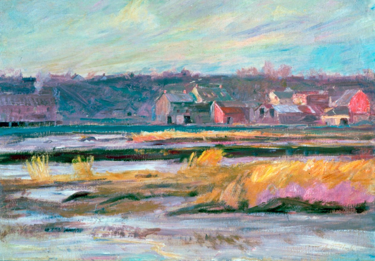 "Connecticut Marshes", c1868-1917 tekijältä Walter Clark