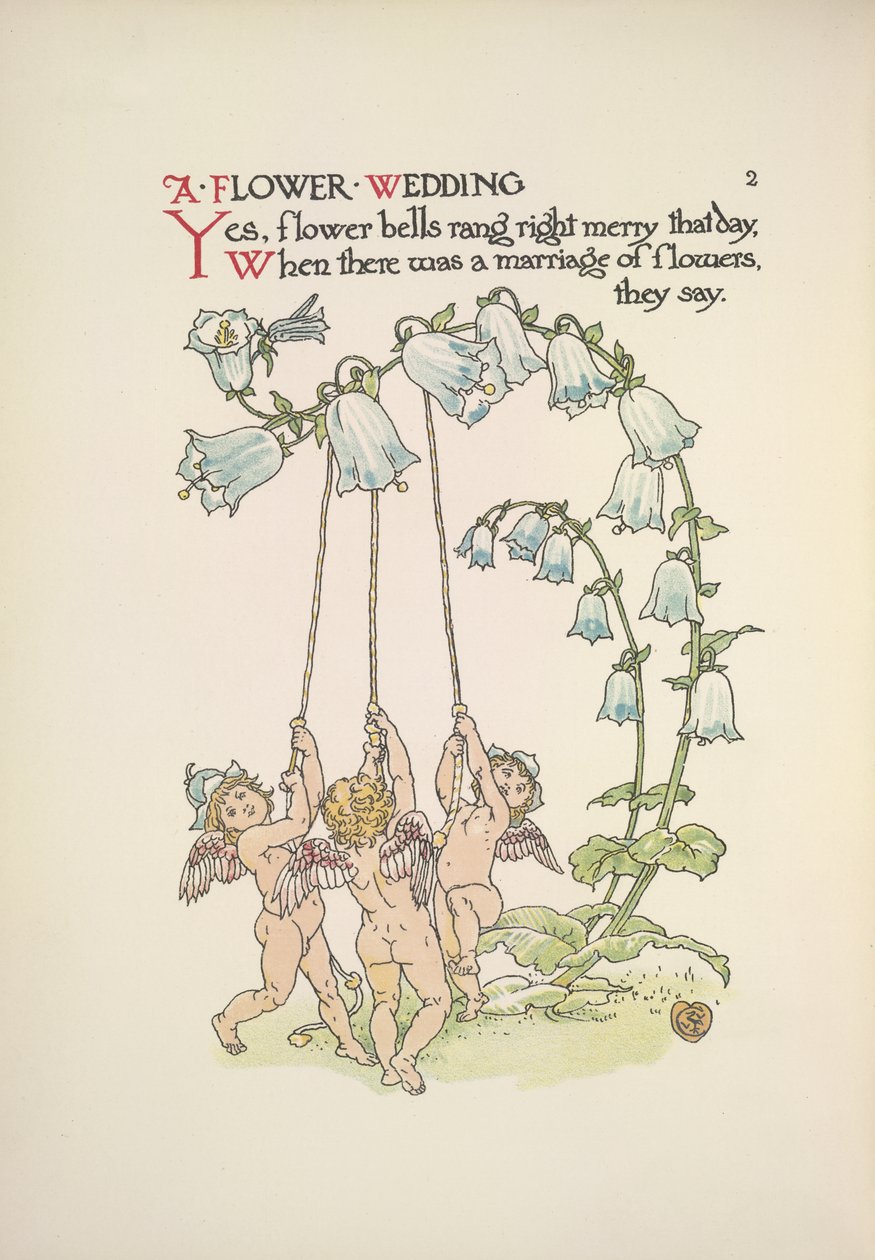 Kukkahäät tekijältä Walter Crane