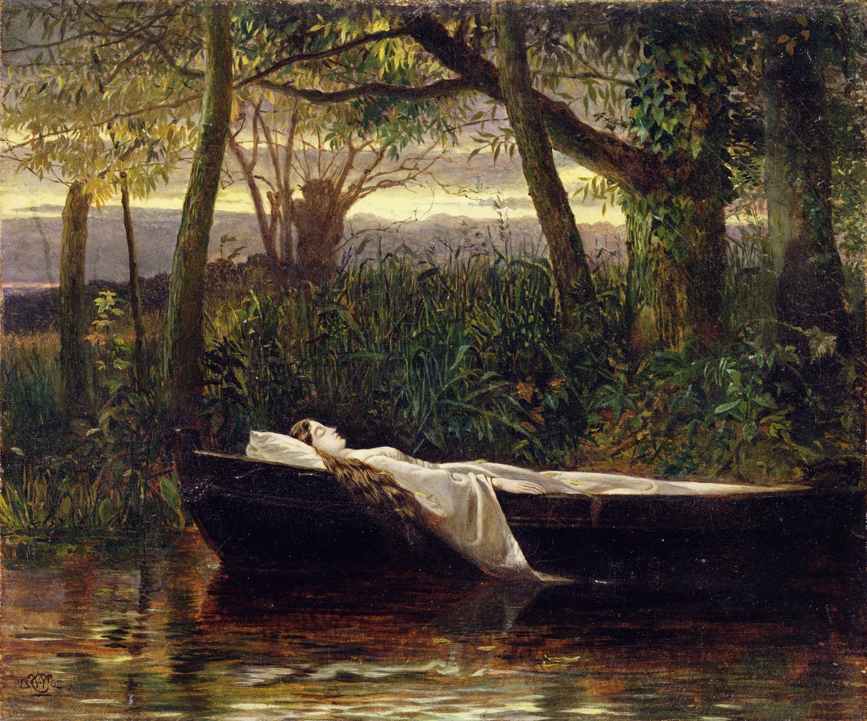 Shalottin rouva tekijältä Walter Crane