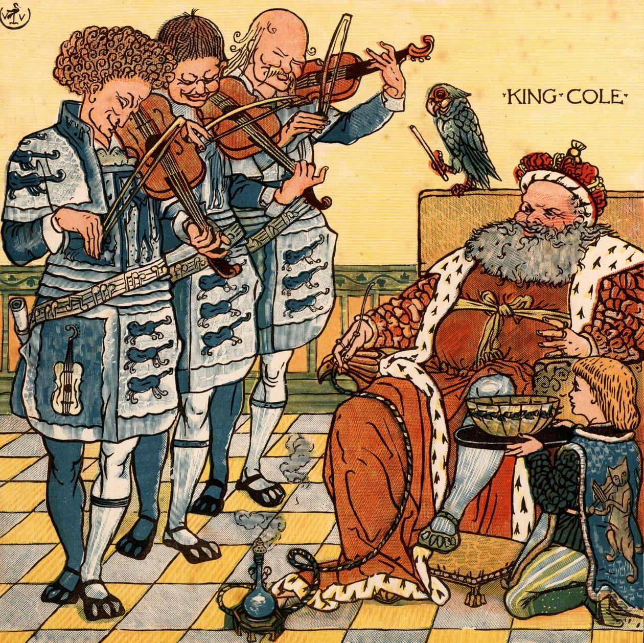 Walter Crane (1845-1915) tekijältä Walter Crane