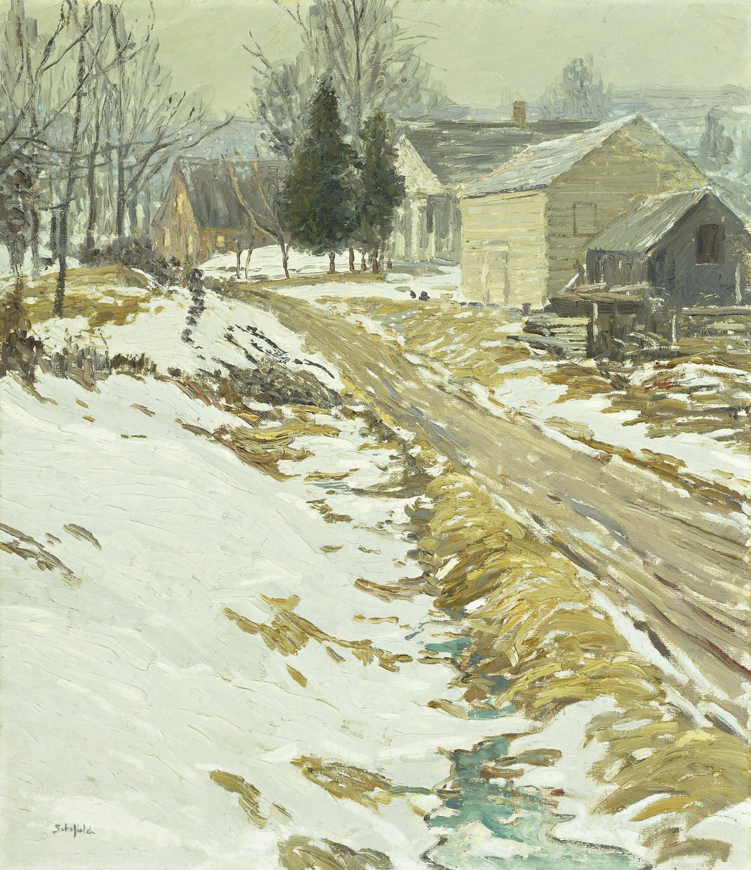Pakkas aamu tekijältä Walter Elmer Schofield