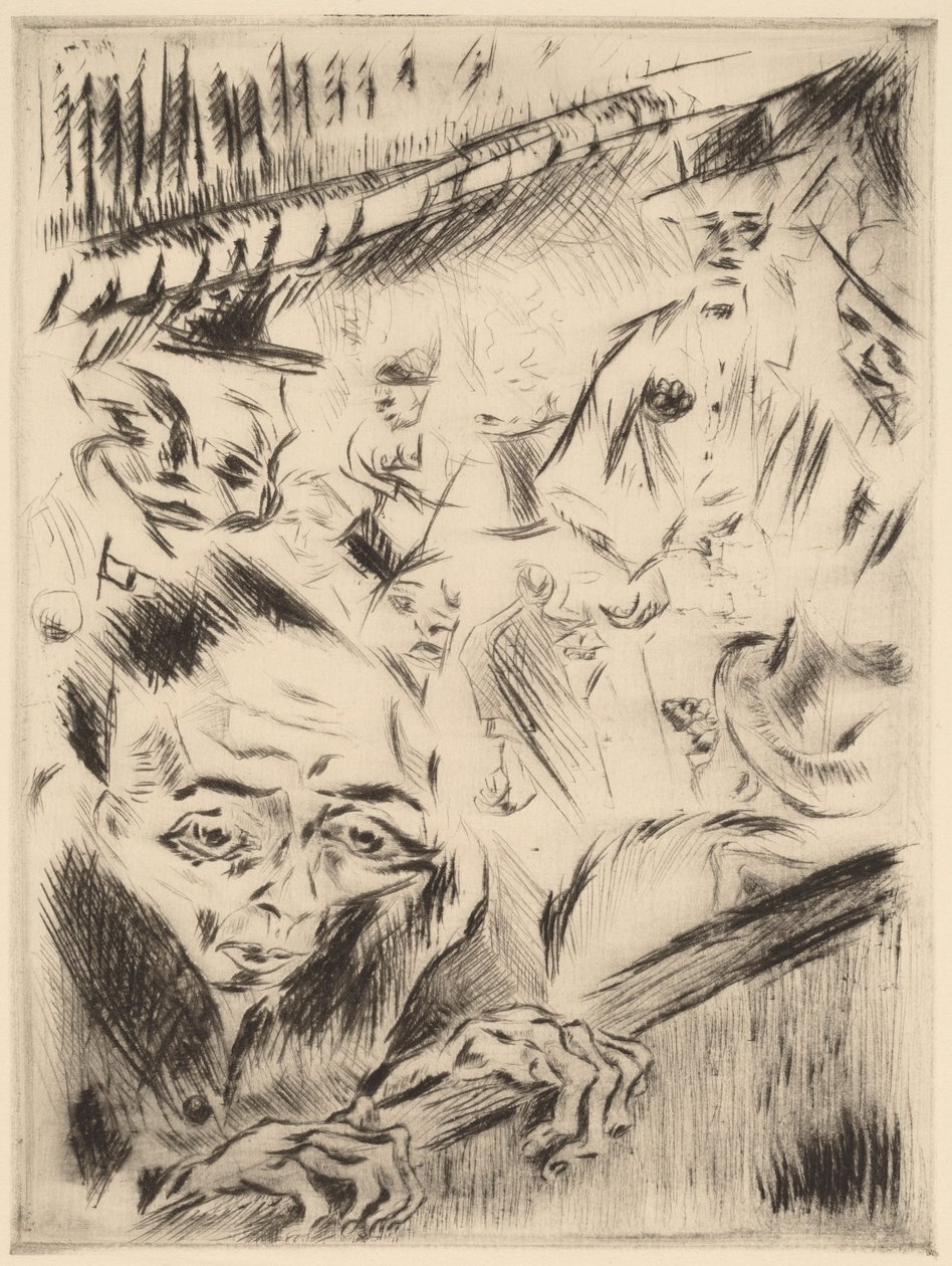 Robert teatterissa, 1918. tekijältä Walter Gramatte