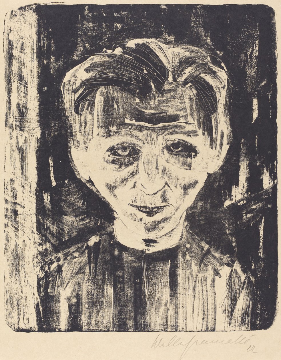 Omakuva, 1922. tekijältä Walter Gramatte