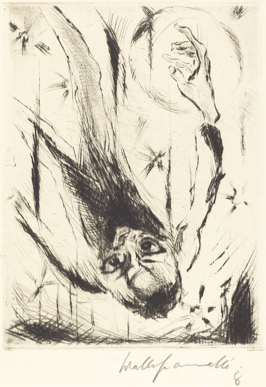 Putoaminen äärettömyyteen, 1918. tekijältä Walter Gramatte