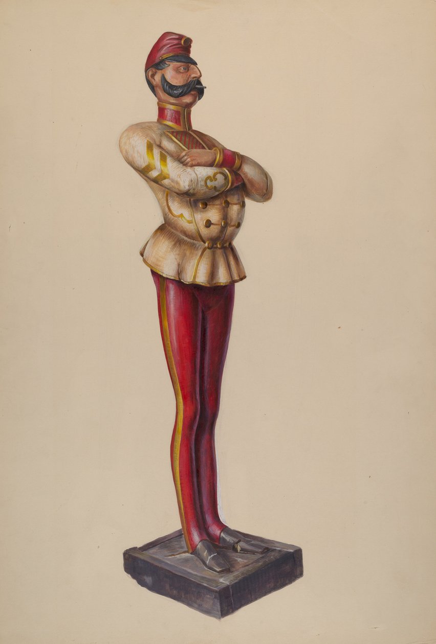 Sikarikaupan hahmo, n. 1937. tekijältä Walter Hochstrasser
