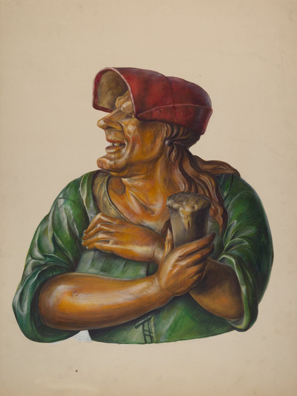 Tavernahahmo, n. 1937. tekijältä Walter Hochstrasser