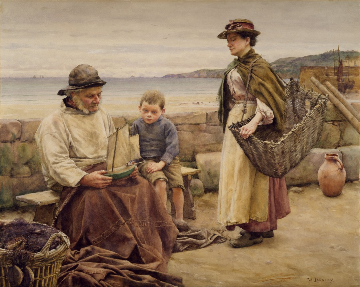 Asiantuntijan lausunto, 1905-06 tekijältä Walter Langley