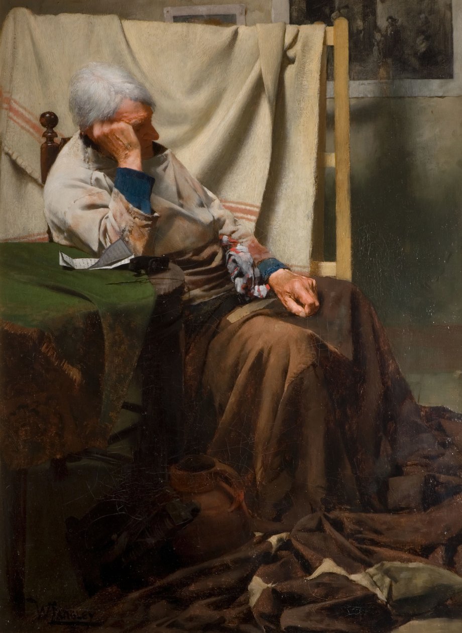 Muistoksi, 1883. tekijältä Walter Langley
