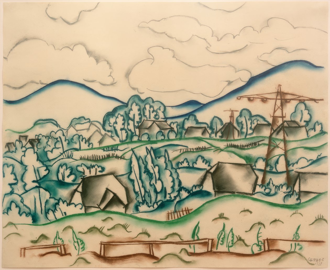 Sauerlandissa, 1928 tekijältä Walter Ophey