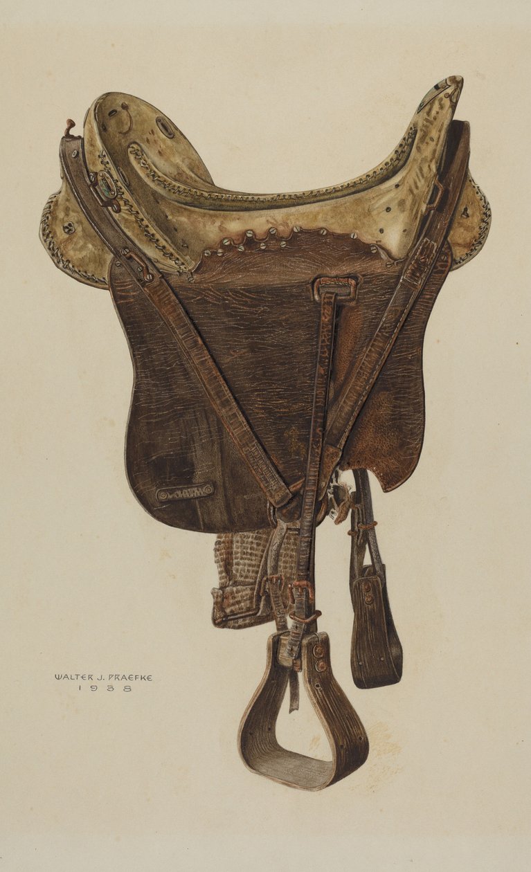 McLellan Saddle, 1938. tekijältä Walter Praefke