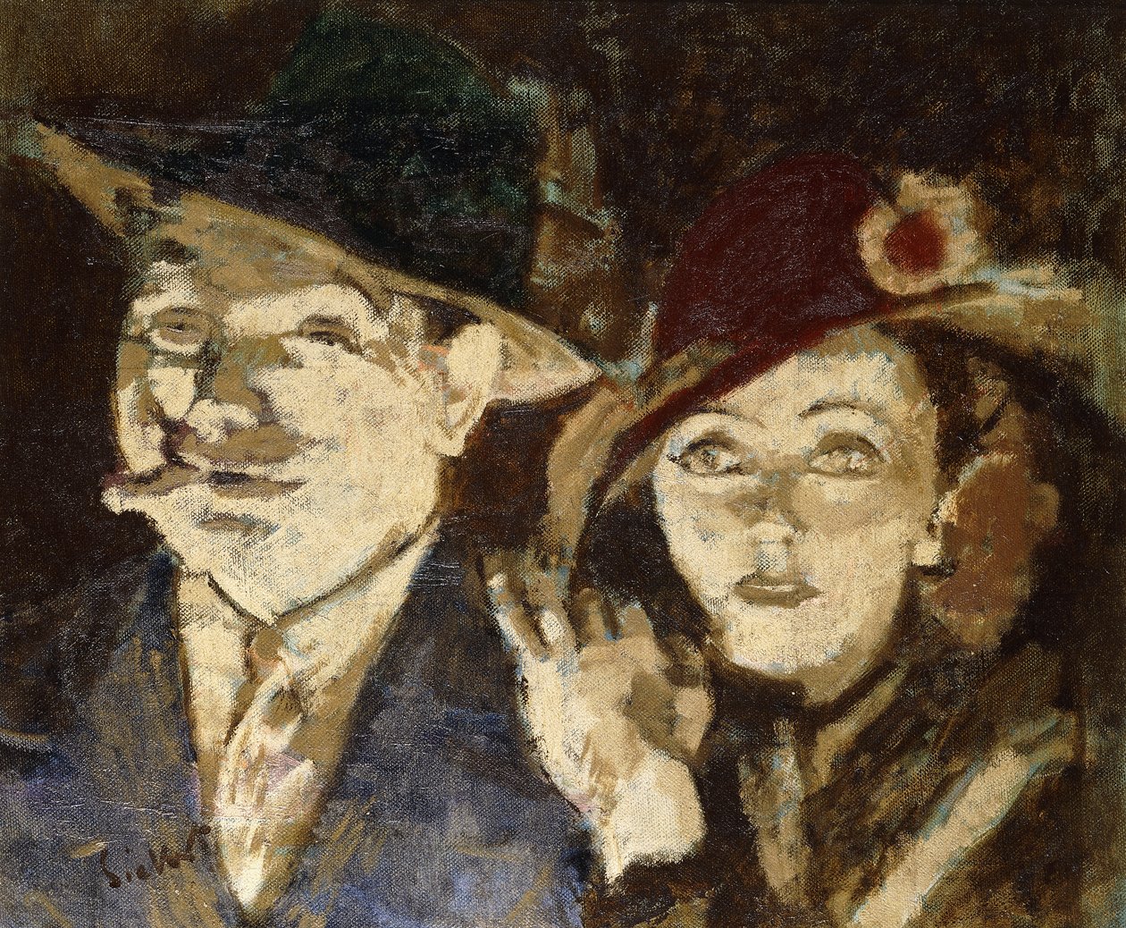 Jack ja Jill, n. 1936-1937 tekijältä Walter Richard Sickert
