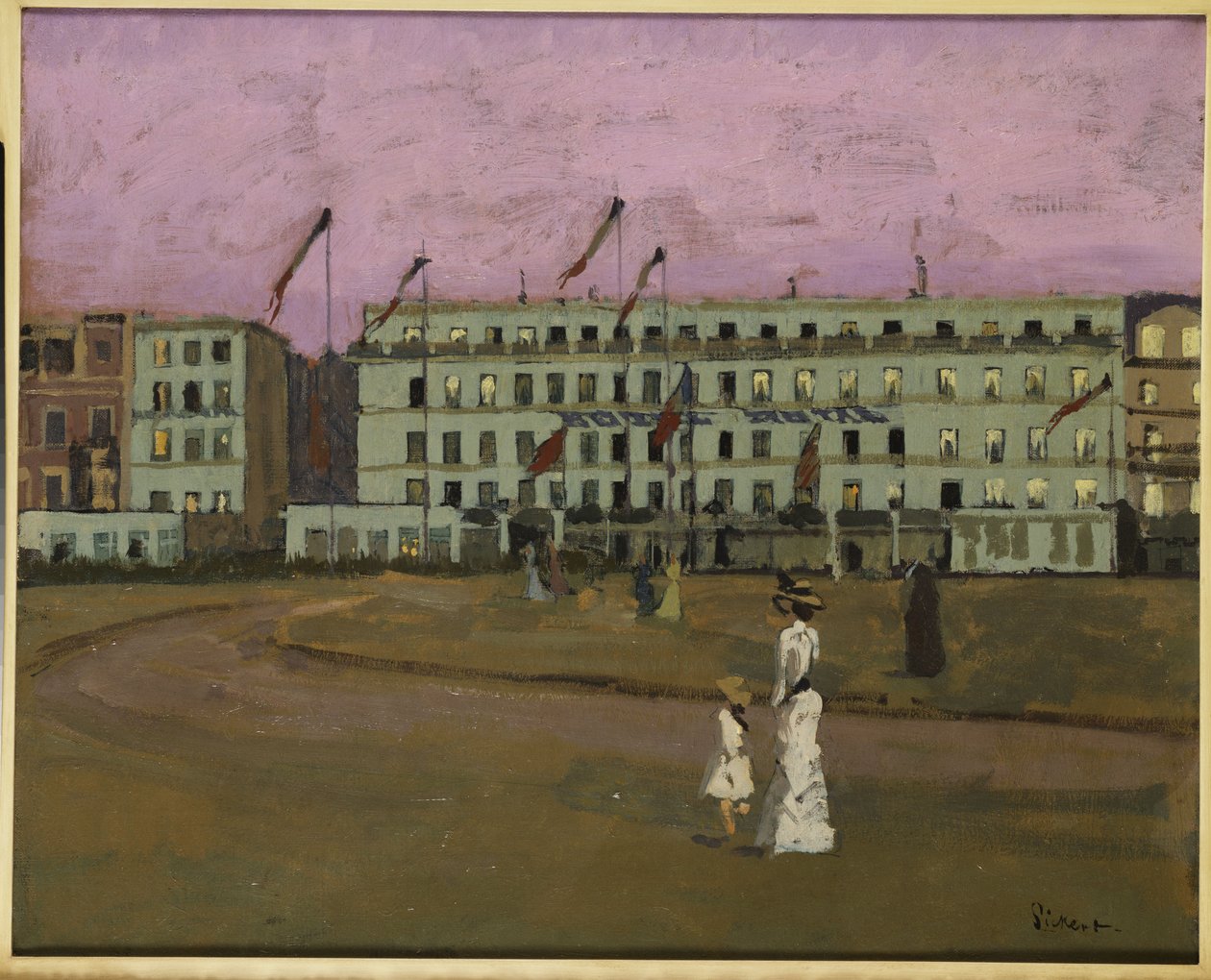 L"Hotel Royal, Dieppe, n. 1894 tekijältä Walter Richard Sickert