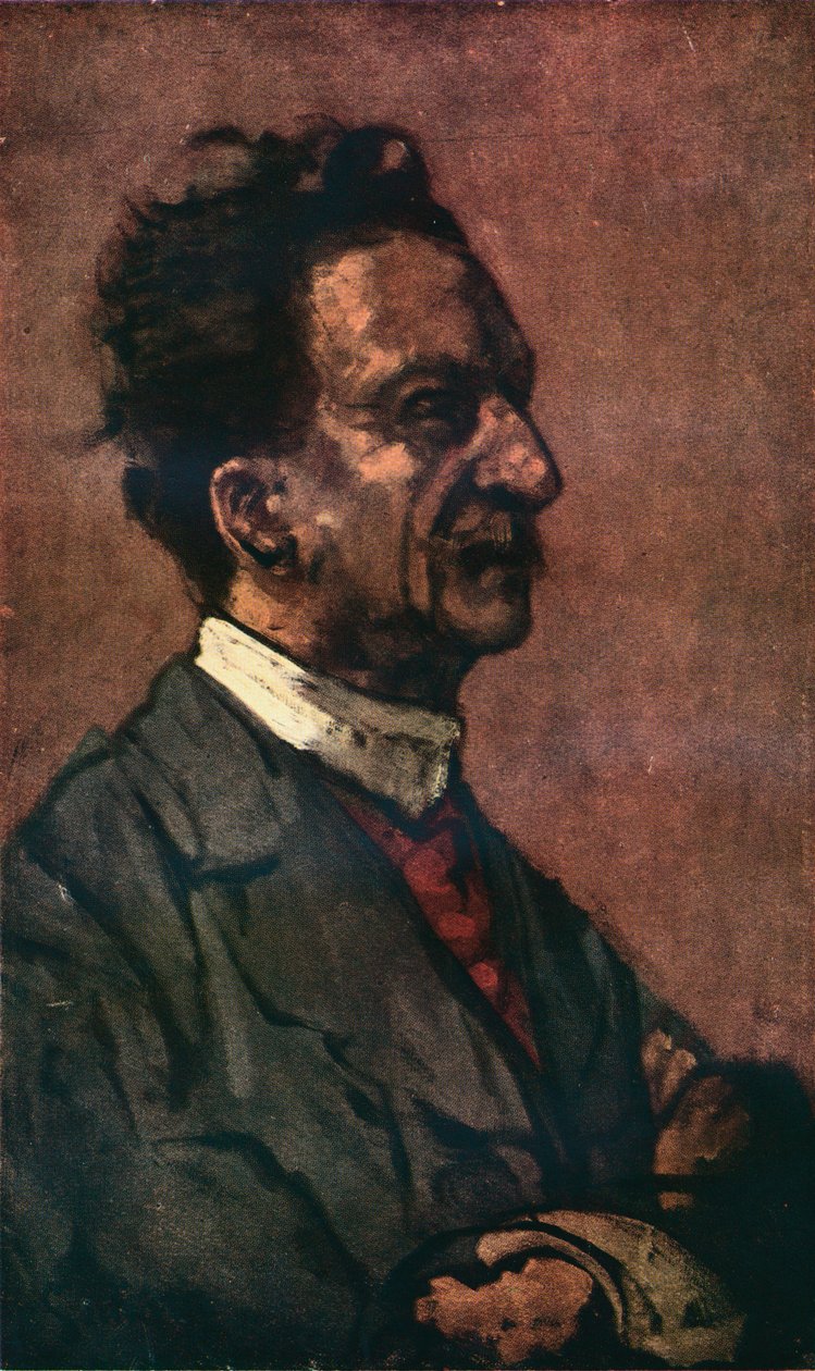 Fred Winterin muotokuva, c1897-1898 tekijältä Walter Richard Sickert
