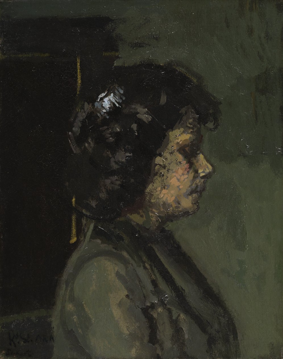 Rouva Barrettin muotokuva, 1906 tekijältä Walter Richard Sickert