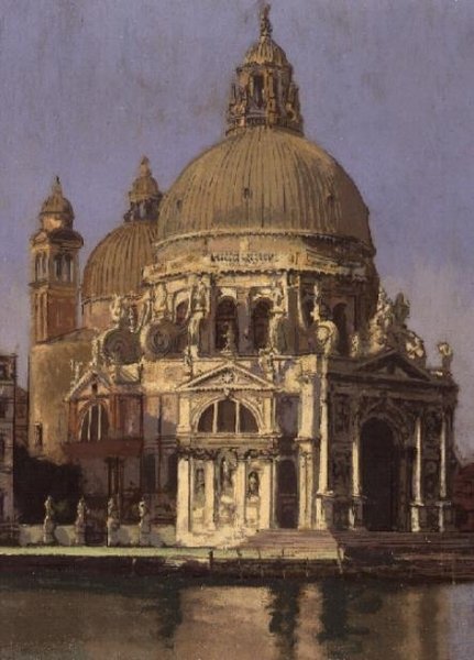Santa Maria della Salute, Venetsia tekijältä Walter Richard Sickert