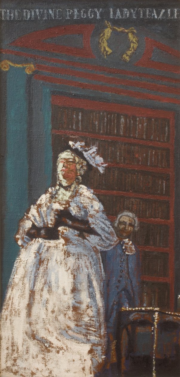 The Divine Peggy - Lady Teazle tekijältä Walter Richard Sickert