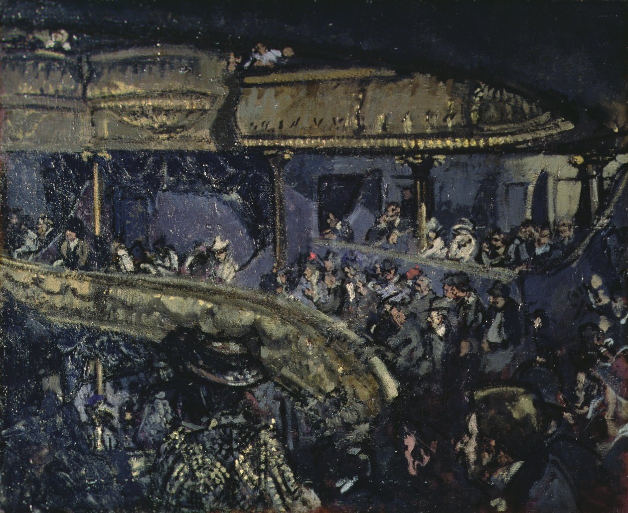 Eldorado, Pariisi, noin 1906 tekijältä Walter Richard Sickert