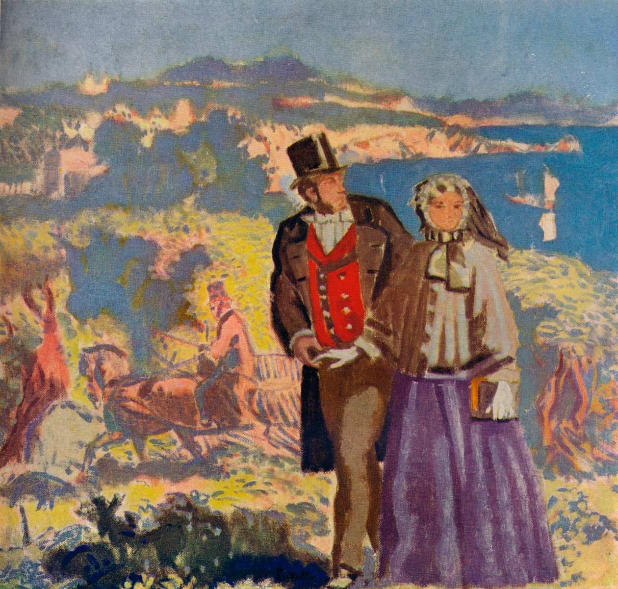 Idylli, vuodelta 1931 tekijältä Walter Richard Sickert