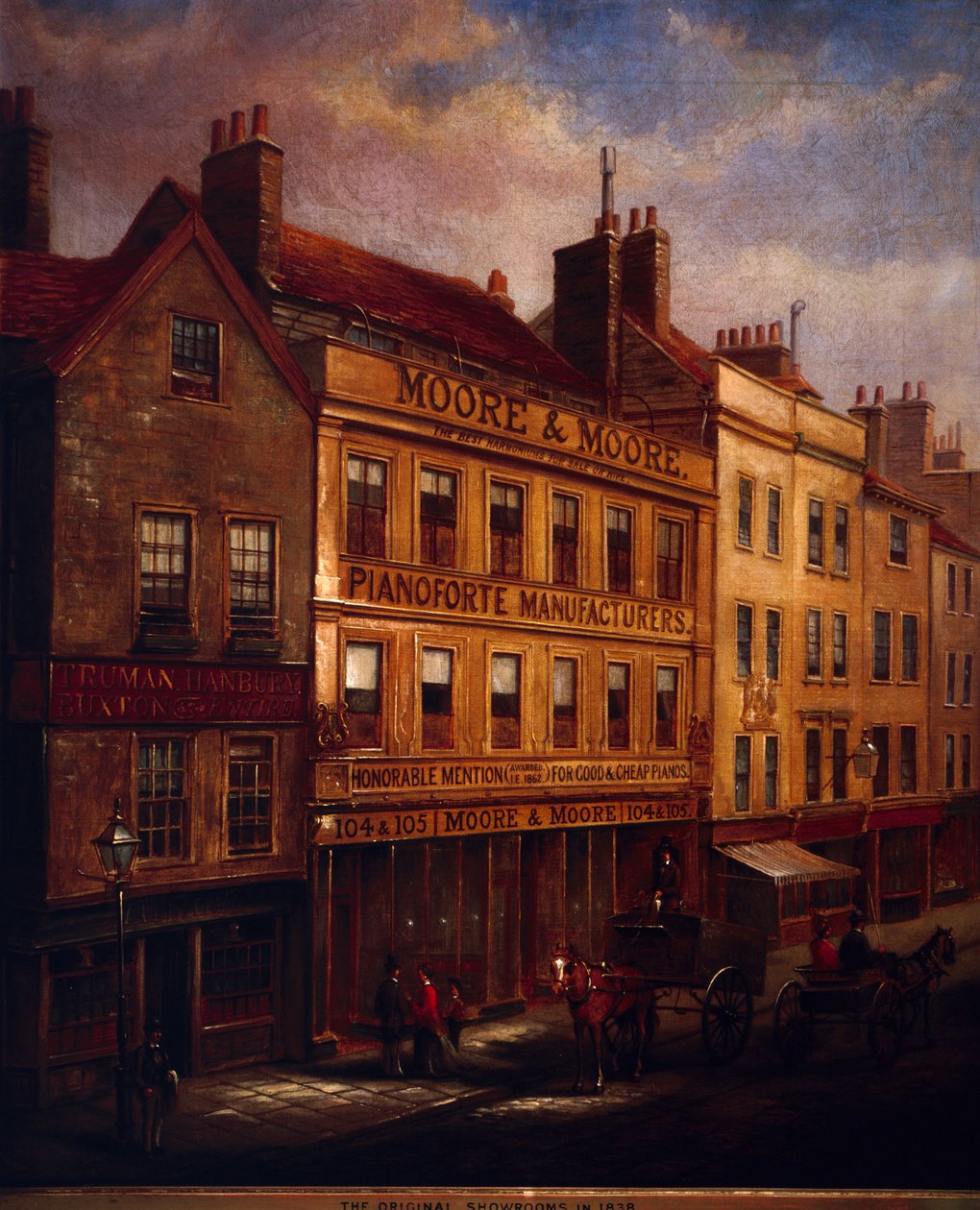 Bishopsgate, Lontoo, 1871, 1872 tekijältä Walter Riddle