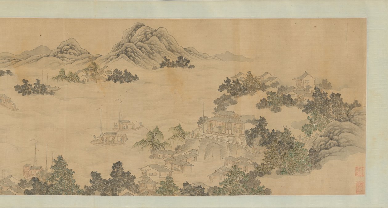 Jinlingin muisto, 1686. tekijältä Wang Gai