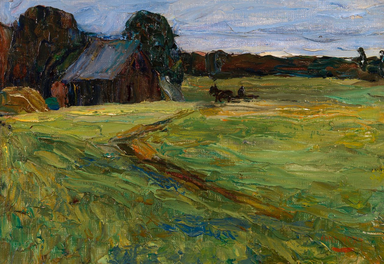 В. Кандинский. пейзаж tekijältä Wassily Kandinsky