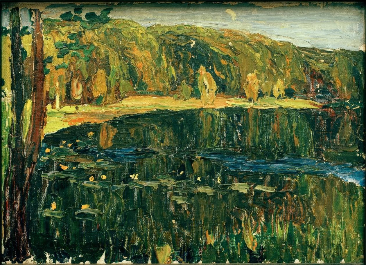 Achtyrka – Dunkler See tekijältä Wassily Kandinsky