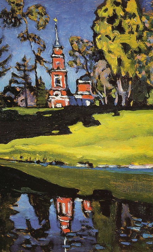 Akhtyrka, Punainen kirkko tekijältä Wassily Kandinsky