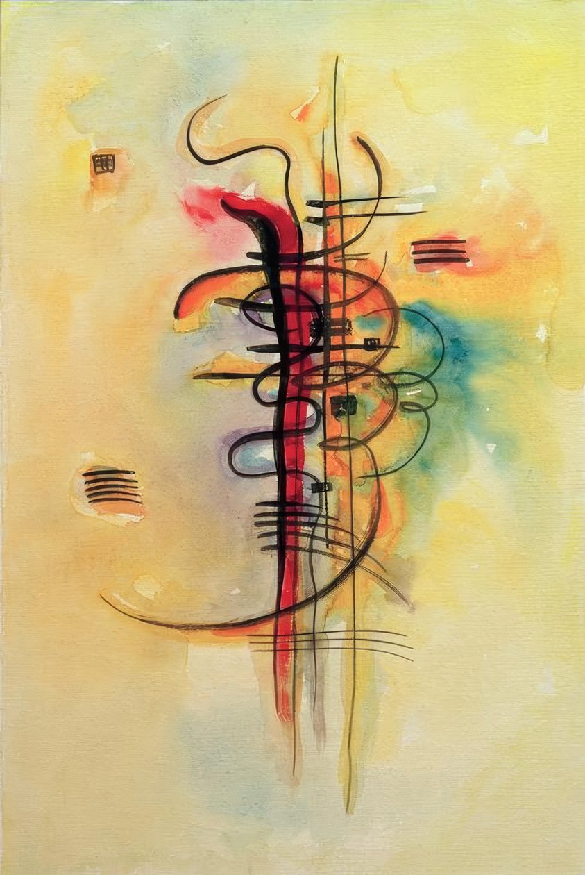 Aquarell Nr. 326 tekijältä Wassily Kandinsky