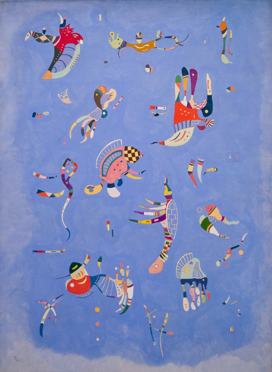 Bleu de Ciel tekijältä Wassily Kandinsky