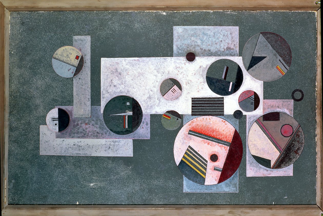Suljetut piirit, 1933 tekijältä Wassily Kandinsky
