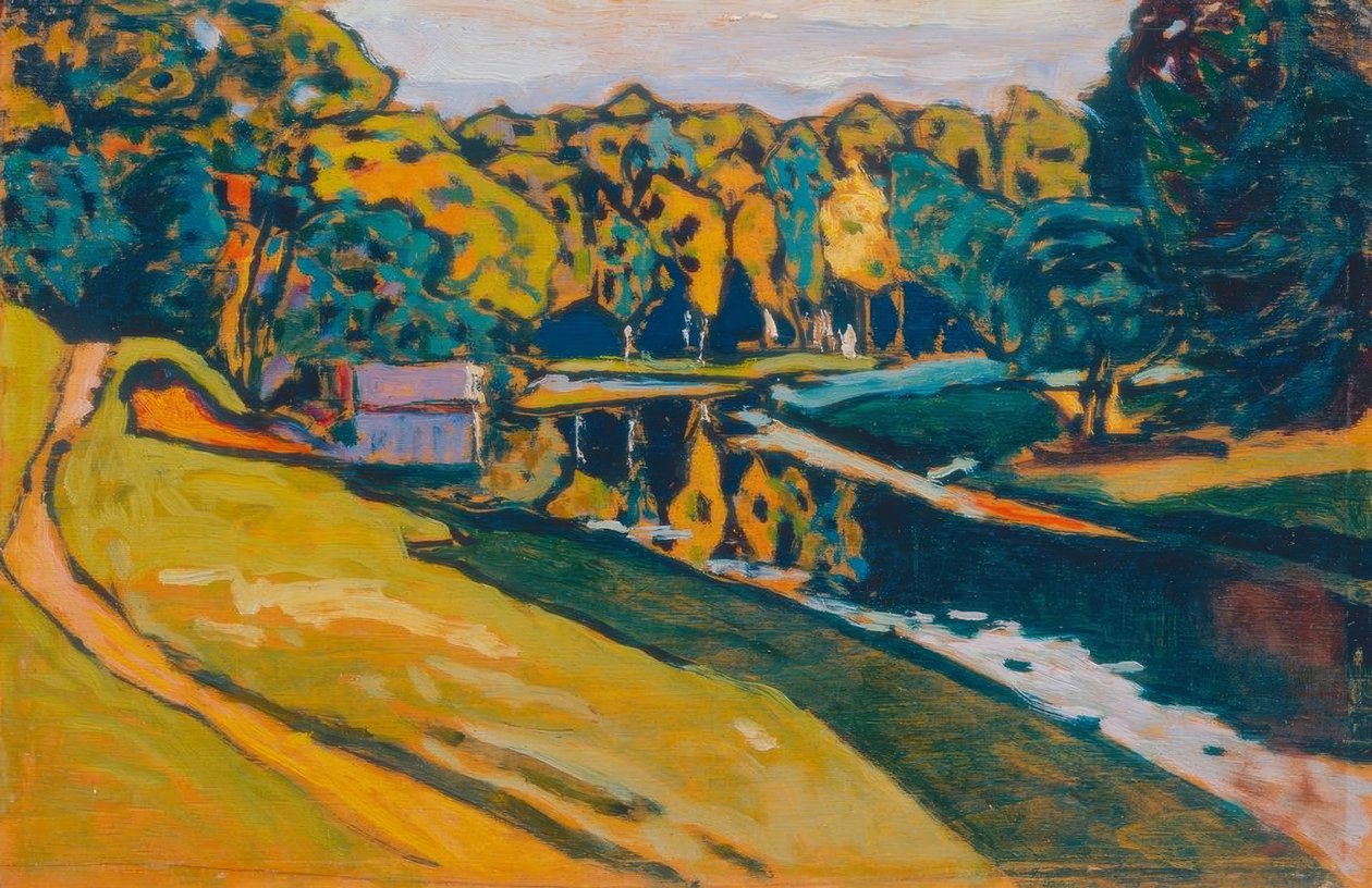 Der Herbst tekijältä Wassily Kandinsky