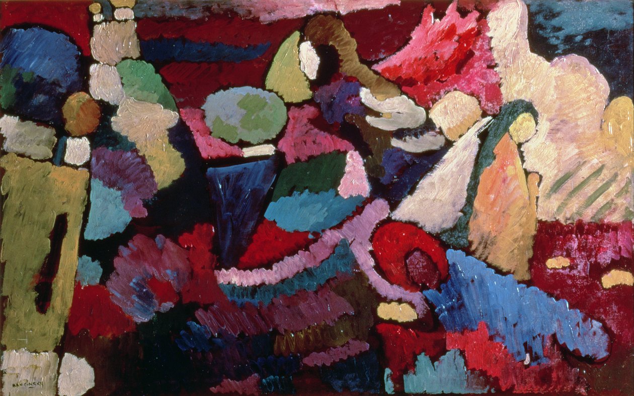 Improvisaatio, 1910 tekijältä Wassily Kandinsky