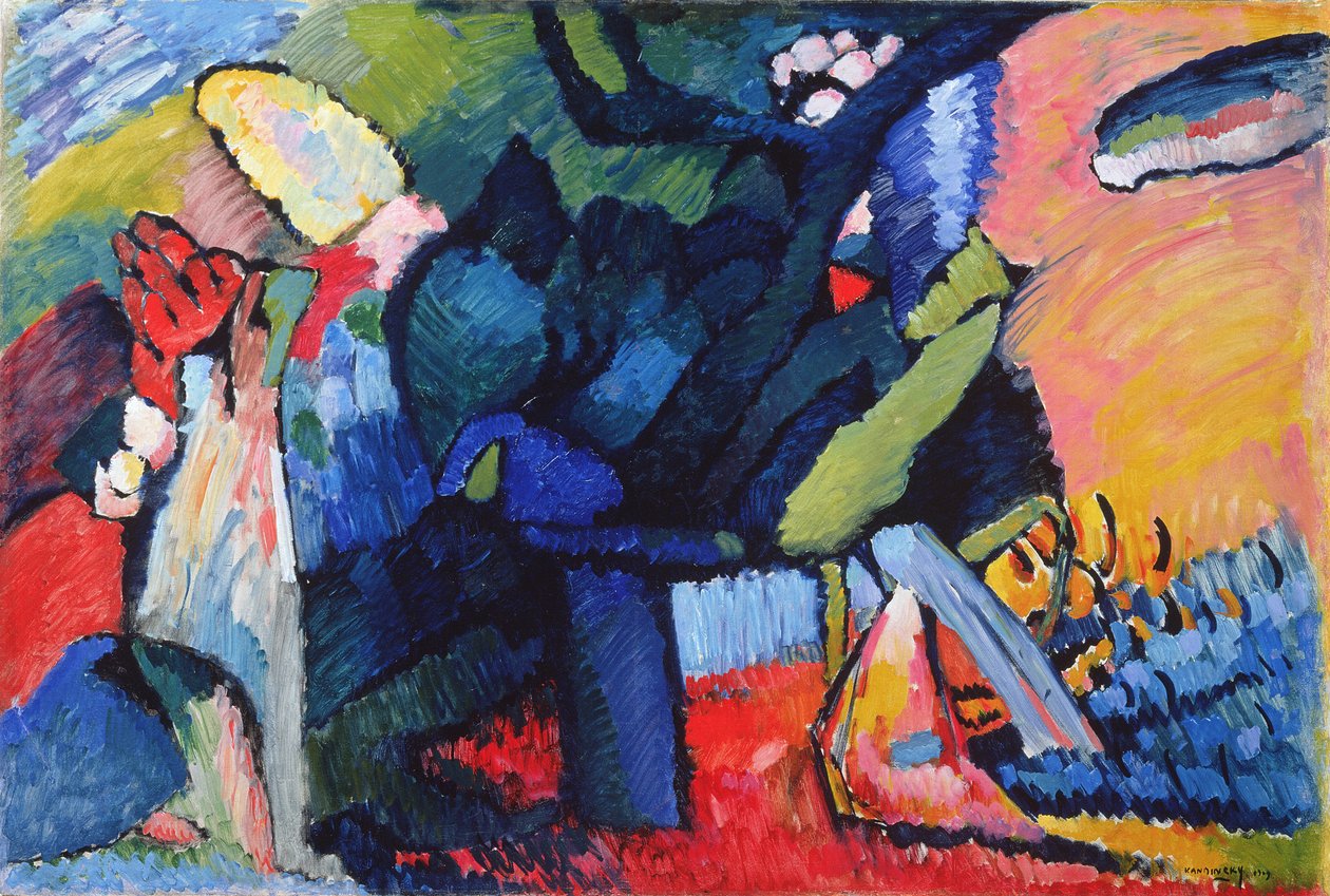 Improvisaatio 4, 1909 tekijältä Wassily Kandinsky