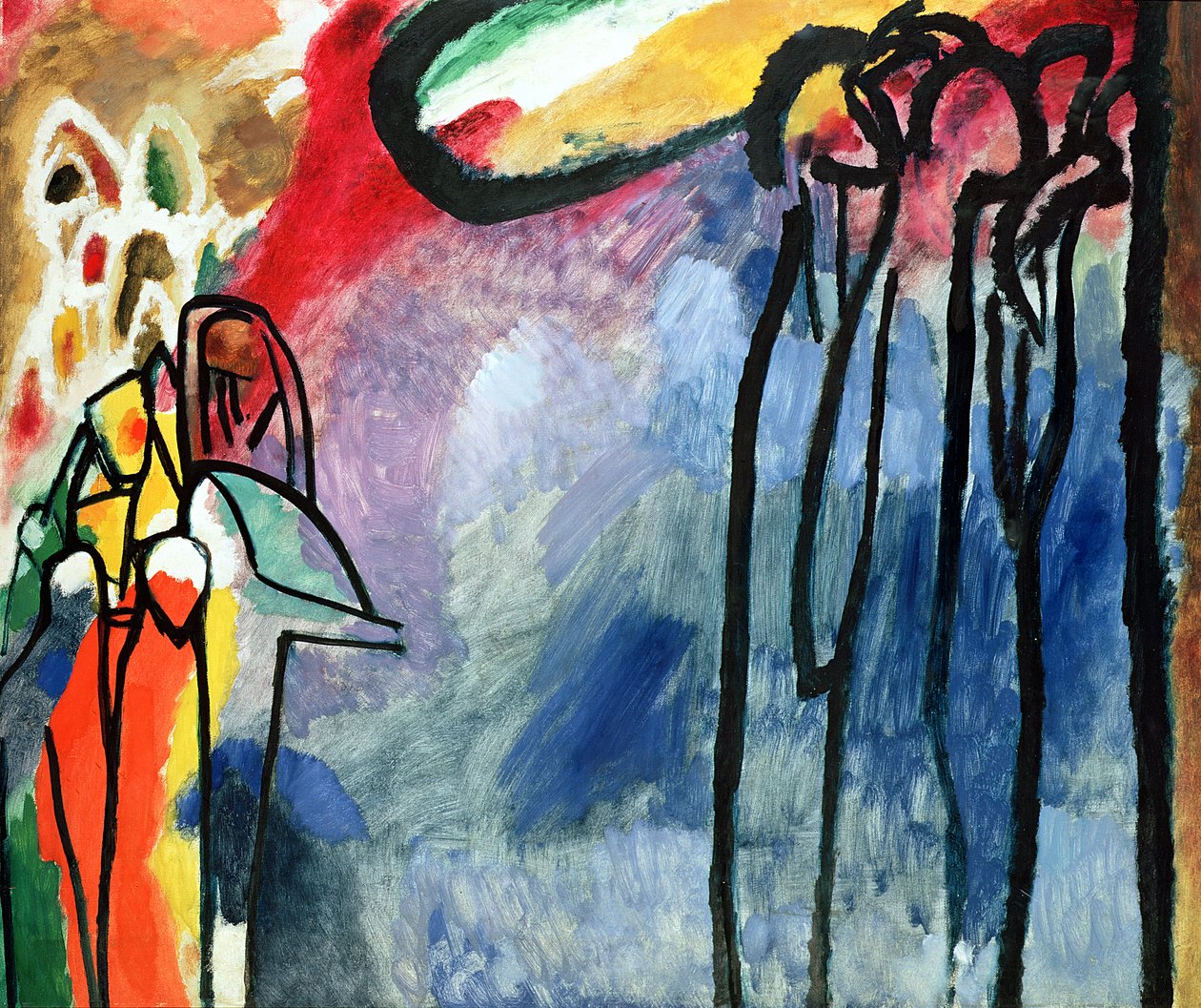 Improvisaatio nro 19, 1911 tekijältä Wassily Kandinsky
