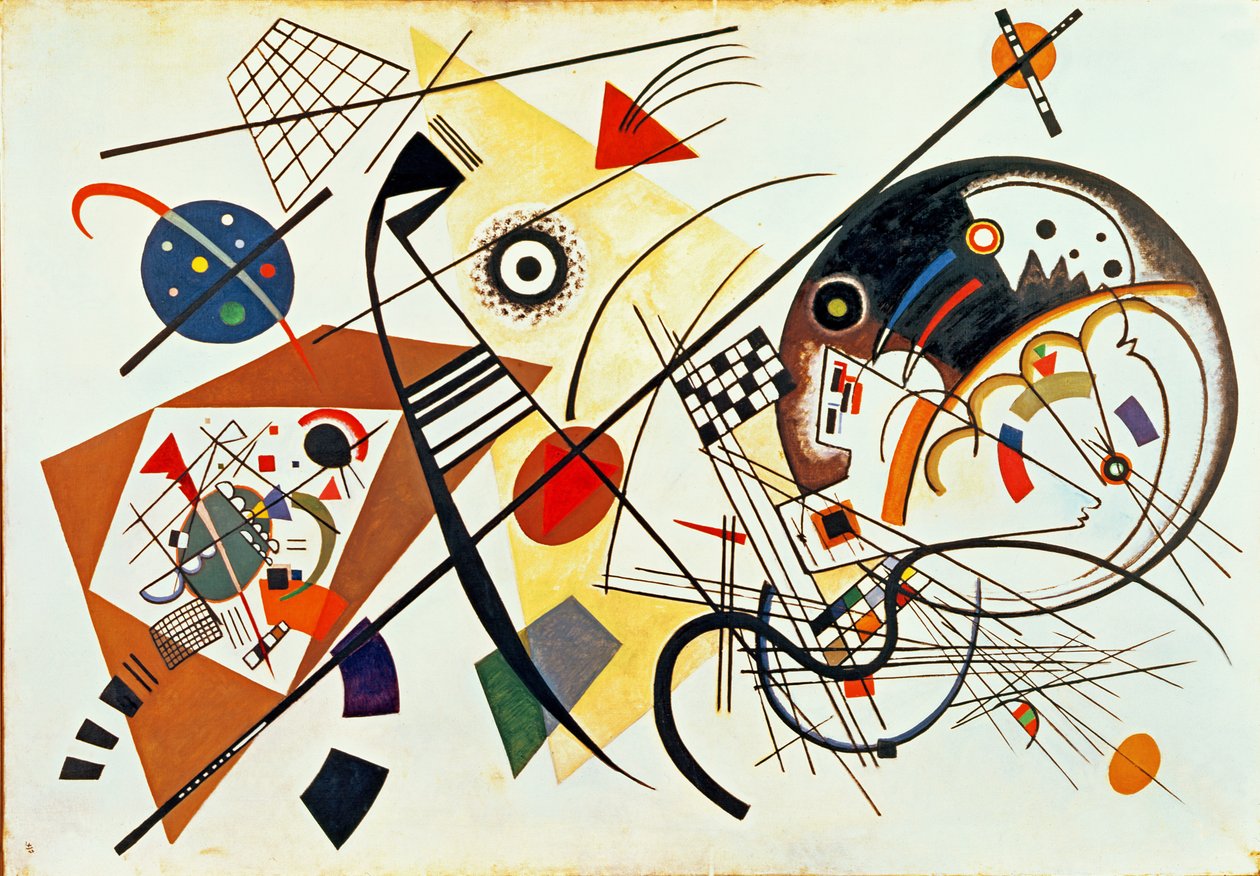 Huonekalut ja erilaiset esineet 1100- ja 1300-luvuilta tekijältä Wassily Kandinsky