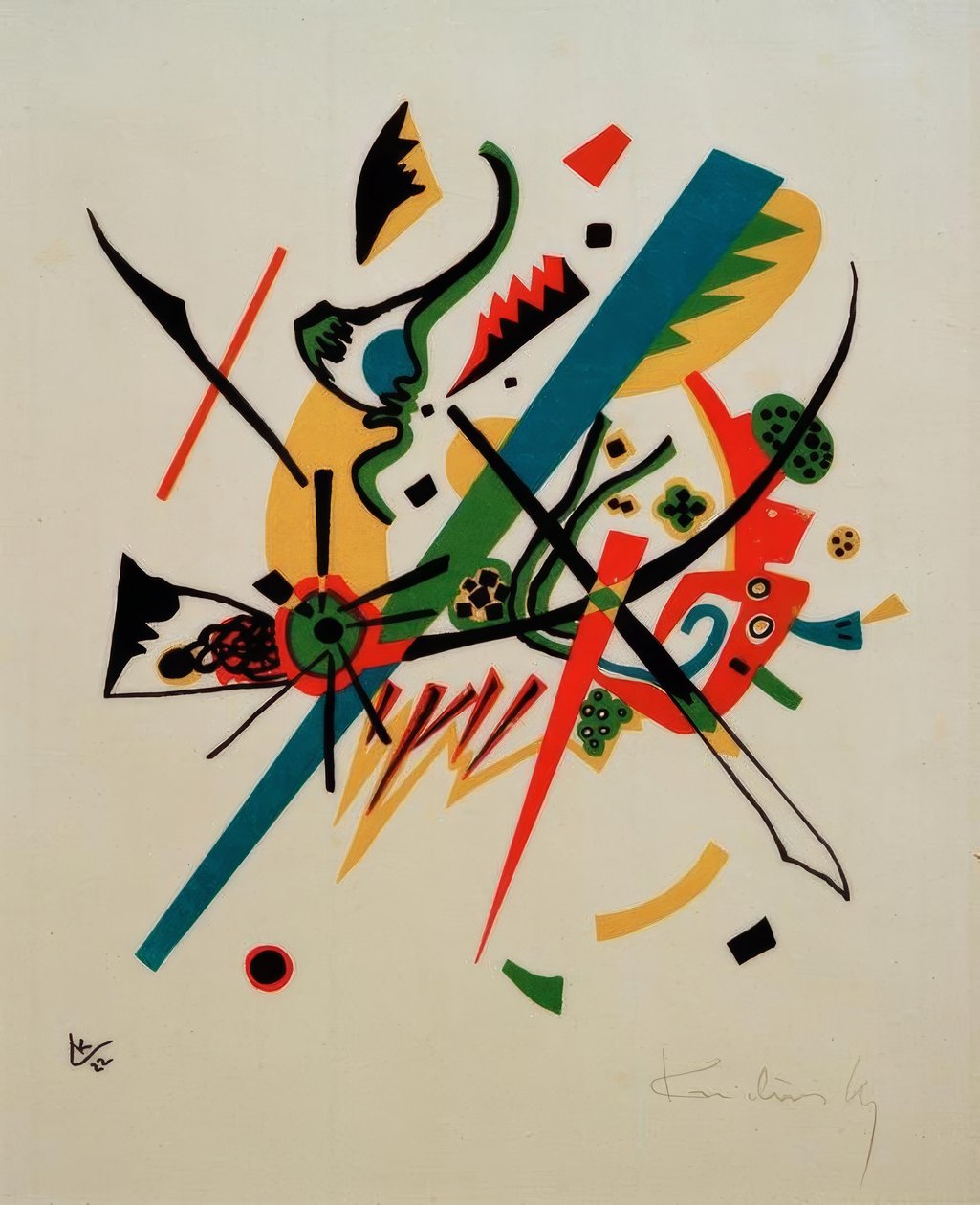 Kleine Welten I tekijältä Wassily Kandinsky