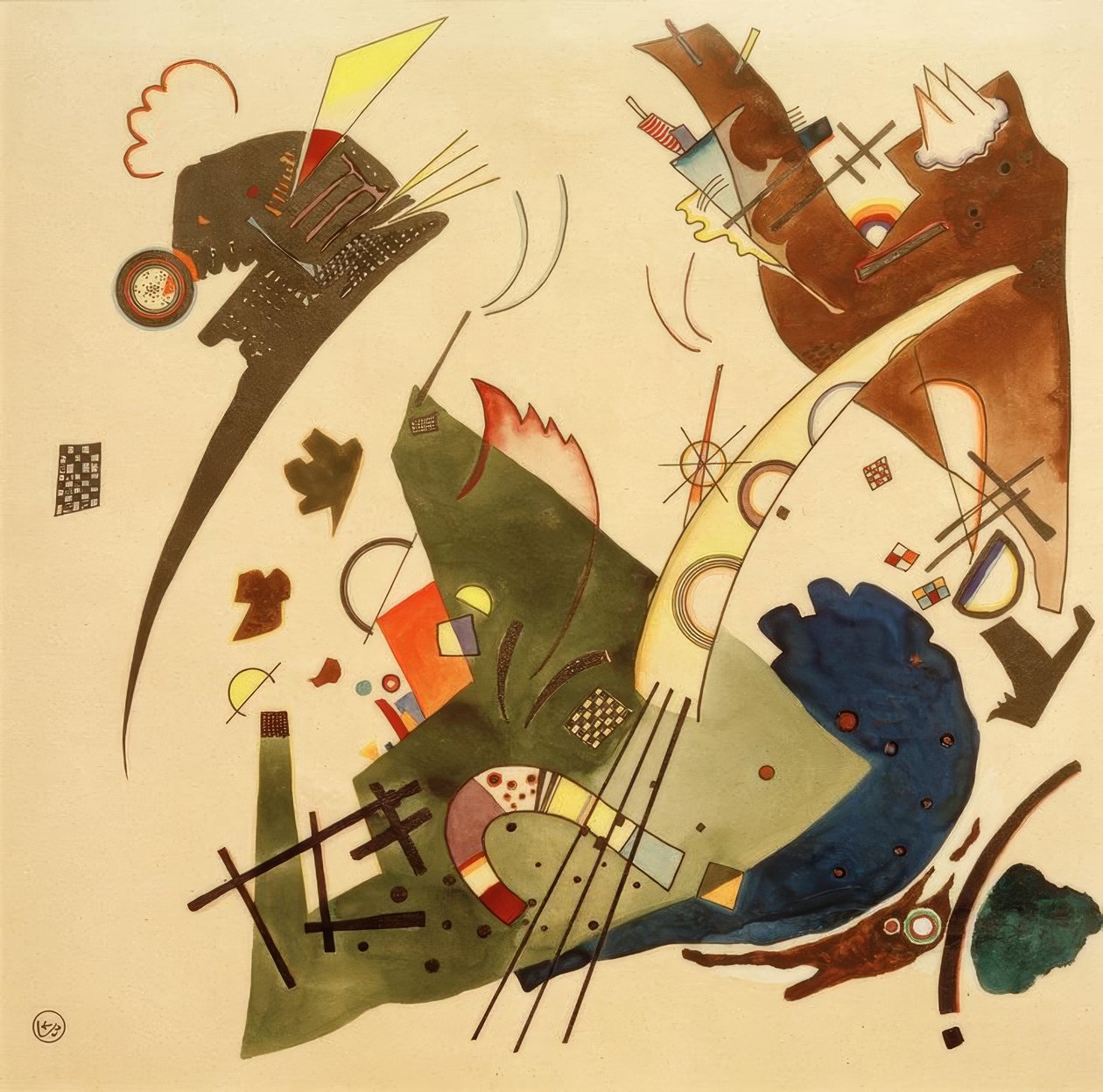 Kreisen tekijältä Wassily Kandinsky